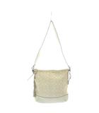 コーチ COACH ショルダーバッグ 9349 白 ホワイト シグネチャー柄 タッセルチャーム ■GY64 /RI ■OS