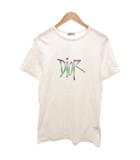 ディオール Dior 20AW SHAWN STUSSY コラボ Tシャツ L 白 ホワイト ロゴプリント ラウンドネック 半袖 033j600d0589 /JS ■GY42