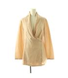 ジョルジオアルマーニ GIORGIO ARMANI シャツ 長袖 シルク ベージュ ヴィンテージ 40 ベージュ /ES ■GY42