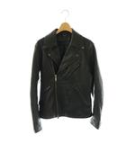 フリークスストア FREAKS STORE ライダースジャケット ラムレザー ダブル S ブラック /DO ■GY99