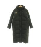 ミズノ MIZUNO ベンチコート ダウンコート フーディー L ブラック /DF ■GY01