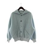 マディソンブルー MADISONBLUE 23AW RV SAILOR BLOUSON セーラーブルゾン ジャケット ウール XS 青 ブルー 長袖 無地 MB234-1012 /PP ■GY