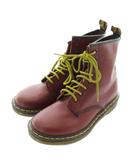 ドクターマーチン DR.MARTENS 1460 8ホールブーツ ショート レザー レースアップ ロゴ UK6 25㎝ バーガンディー /XZ ■GY19