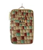 アタオ ATAO × イルメール ILEMER ココ ヴィトロ ドレッサーポシェット ハンドバッグ ショルダー 2WAY イタリアンレザー ロゴ 緑 グリーン 茶色 ブラウン /XZ ■GY19