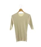 マディソンブルー MADISONBLUE 24SS ワイドリブプルオーバー ニット セーター シルク S グレージュ /ES ■GY19