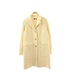 ジェイクルー J.CREW チェスターコート カシミヤ混 8 アイボリー /ES ■GY19