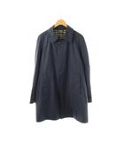 アクアスキュータム AQUASCUTUM スプリングコート アウター ロング 38 紺 /NR ■GY68