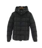 タトラス TATRAS GESSO ダウンジャケット 2 黒 ブラック フード付き 長袖 MTA17A4370 /PP ■GY44