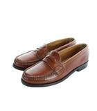 オールデン ALDEN ユナイテッドアローズ UNITED ARROWS 別注 3614W コインローファー ペニーローファー レザー USA製 7.5 25.5cm 茶 ブラウン ■GY42 /MQ