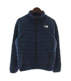 ザノースフェイス THE NORTH FACE サンダー ジャケット Thunder Jacket ダウンジャケット アウター ナイロン ジップアップ ロゴ プリント M 紺 ネイビー NY81712 /XZ ■GY42