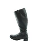 プラダ PRADA エンジニアブーツ グレインレザー ロング ロゴ ラウンドトゥ 36 23cm 黒 ブラック ■GY19 /MQ ■OH