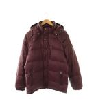 ハッシュパピー Hush Puppies ダウンジャケット フード ジップアップ LL ボルドー /DO ■GY44