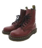 ドクターマーチン DR.MARTENS W 1460 8EYE BOOT 8ホールブーツ ショート レースアップ レザー 37 チェリーレッド /FF ■GY1