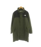 ザノースフェイス ホワイトレーベル THE NORTH FACE WHITE LABEL MARTIS COAT スタンドカラーコート ロング L/100 カーキ 黒 NC4HL50J /MI ■GY19 ユニセックス