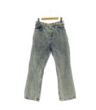 トーガ プルラ TOGA PULLA デニムパンツ ジーンズ ケミカルウォッシュ 34 ブルー TP92-FF203 /DF ■GY19