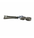 ケンゾーオム KENZO HOMME ネクタイピン カフス セット アクセサリー ロゴ シルバー色 ■GY19 /MQ