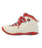 ナイキ NIKE GS Air Jordan 10 Retro Chicago Flag エアジョーダン10 レトロ シカゴフラッグ スニーカー US6Y 白 ホワイト 赤 レッド 310806-114 /BB ■GY01