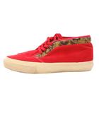シュプリーム SUPREME バンズ VANS CHUKKA BOOT ハイカットスニーカー シューズ 28cm 赤 レッド /JS ■GY03