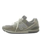 ニューバランス NEW BALANCE CM996BG 996 スニーカー ローカット スエード US9 グレー /YO31 ■GY12