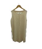 エムエムシックス メゾンマルジェラ MM6 Maison Margiela ここのえ期 本人期 オールインワン ノースリーブ トップス 38 ピンクベージュ Vネック 無地 /SH ■GY69