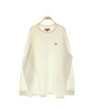 シュプリーム SUPREME Small Box L/S Tee ロンT 長袖Tシャツ ロゴワッペン XL ホワイト /MY ■OS ■GY01