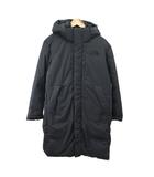 ACTION TECH DOWN COAT ダウンコート S 黒 ブラック フード付き 長そで ミドル丈 / PL-10-2A NP