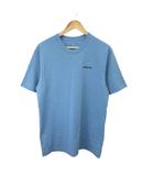 パタゴニア Patagonia REGULAR FIT Tシャツ M 青 ブルー 無地 クルーネック 半袖 カットソー トップス 39174SP19 /YU ■GY73