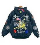 シュプリーム SUPREME × 葵産業 24SS AOI Hooded Work Jacket 中綿ワークジャケット アウター フード ジップアップ ロゴ 刺繍 S 黒 ブラック /XZ ■GY12