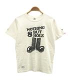 ダブルタップス WTAPS BULLINK社 Tシャツ カットソー S 白 ホワイト プリント 半袖 クルーネック トップス /YU ■GY12
