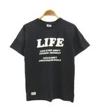 ダブルタップス WTAPS BULLINK社 Tシャツ カットソー S 黒 ブラック プリント 半袖 トップス /YU ■GY12