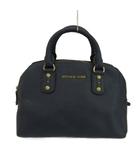 マイケルコース MICHAEL KORS ハンドバッグ ショルダー 2WAY 牛革 サフィアーノレザー ロゴ ゴールド金具 紺 ネイビー /XZ ■GY04