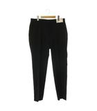 ユニクロ UNIQLO J+ テーパードパンツ スラックス ストライプ ウールブレンド ウエスト85 ブラック グレー /ES ■GY01