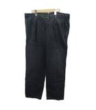 ロロピアーナ Loro Piana 2タック コットンスラックス パンツ ジップアップ 56 紺 ネイビー /RY ■GY19