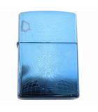 ジッポー ZIPPO ハーレーダビッドソン HARLEY DAVIDSON オイルライター ロゴ イーグル 喫煙具 喫煙グッズ 火花確認済 青 ブルー ■GY18 /MW