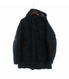 ヘルノ HERNO ラミナー Laminar ダウンジャケット 長袖 ジップアップ ロゴ フード付き 50 L 黒 ブラック PI00239UL-11106-9300 ■GY18 /MQ