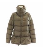 モンクレール MONCLER ANET アネット ダウンジャケット スタンドカラー ロゴ 00 XS ベージュ A20934638449 /MW ■GY18