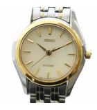 セイコー SEIKO エクセリーヌ EXCELINE 腕時計 ウォッチ クォーツ ロゴ シルバー色 4J41-0100 ■GY11 /MQ