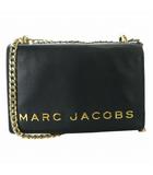 マークジェイコブス MARC JACOBS ショルダーバッグ ミニバッグ チューンストラップ レザー ロゴ 黒 ブラック M0015908 001 /MW ■GY18
