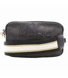 マークジェイコブス MARC JACOBS ミニショルダーバッグ 斜め掛け クロスボディ ロゴ レザー 黒 ブラック M0014465 065 /GV