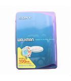  ソニー SONY WALKMAN カセットウォークマン ポータブルカセットプレーヤー オーディオ機器 起動確認済 青 ブルー 紫 パープル WM-EX9 /MW ■GY11