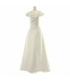  松尾 MATSUO ウェディングドレス Aライン リボン 9号 M 白 ホワイト /MW ■GY18