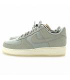 ナイキ NIKE AIR FORCE 1 '07 LV8 FZ5222-001 エア フォース 1 07 LV8 コート スニーカー ローカット ローテク ロゴ 26.5 灰 グレー 白 ホワイト /MP ■GY18