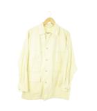 バーバリーズ Burberrys ステンカラージャケット ワンポイント ロゴ刺繍 薄手 L ベージュ /AO11 ■GY18