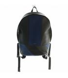 ポールスミス PAUL SMITH リュックサック バックパック デイパック レザー ロゴ 黒 ブラック 青 ブルー 茶色 ブラウン /XZ ■GY18
