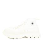 コンバース CONVERSE ALL STAR 100 TREKWAVE MN HI スニーカー ハイカット 厚底 ロゴ レースアップ 大きいサイズ 30cm 白 ホワイト 1SD188 /AH20 ■GY18