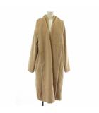 マックスマーラ MAX MARA 白タグ ガウンコート アウター ウール カシミヤ混 ロング 38 S ベージュ 32/02/223 /XZ ■GY18