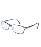 レイバン RAY BAN PC眼鏡 PCメガネ サングラス アイウェア 眼鏡 スクエア チタンフレーム ブルーカラーレンズ 54□16 140 黒 ブラック /AH6 ■GY18