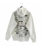 19AW stop crying hooded sweatshirt パーカー トレーナー 長袖 裏起毛 ロゴ M グレー ■GY18 /MQ