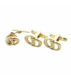 クリスチャンディオール Christian Dior MONSIEUR タイタック カフスボタン アクセサリー セット CD ロゴ ゴールド色 ■GY18 /MQ ■OH