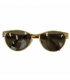 グッチ GUCCI ヴィンテージ 眼鏡 サングラス セルフレーム カラーレンズ べっ甲柄 ロゴ 55□17 ゴールド色 茶色 ブラウン GG2360/S /XZ ■GY11